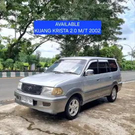 Toyota Kijang Krista 2.0 M/T 2002