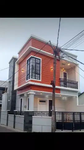 Rumah Cantik murah Lt 85 m di rangkapan jaya,Pancoran Mas Depok