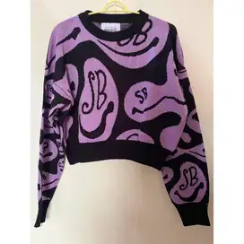 Sweater Rajut Crop