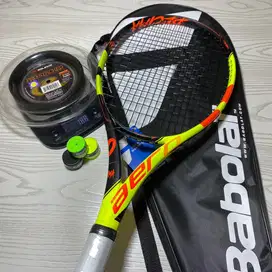 RAKET TENIS BABOLAT PURE AERO LA DECIMA FULLSET SIAP SMASH