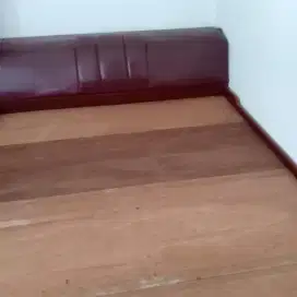 Dipan kasur kayu jati