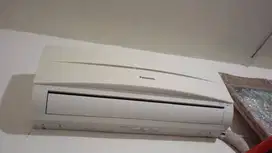 ac panasonic 1/2pk low watt orisinil.bossqu plus.pasang terima dingin