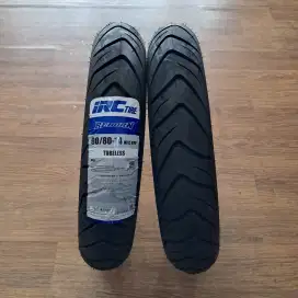BAN IRC NR87 REBORN TUBELESS 90/80 -14 M/C 49P (READY STOK)