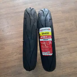BAN ZENEOS ZN62 TUBELESS 90/80 -17 M/C 46P (READY STOK)