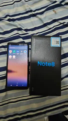 Nego Samsung Note 8 Mulus Dual Sim Card