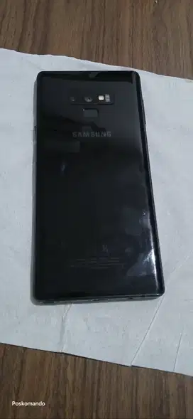 Jual santai samsung note 9 warna hitam 6/128 sein