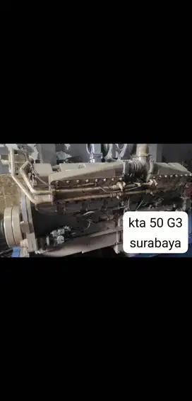 cummins kta 50 mesin saja