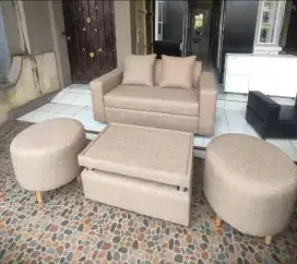 Promo Sofa minimalis murah + 2 puk