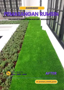Rumput Sintetis rekomendasi untuk taman