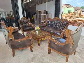 Kursi jati Romawi 3211 meja ketapang