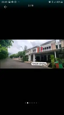 Rumah cantik lokasi elite di sumarecon bekasi siap huni LT 117 LB 206