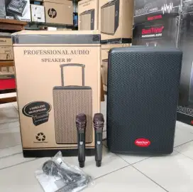 Speaker portable aktif Baretone max10he max 10 he 10 inch original