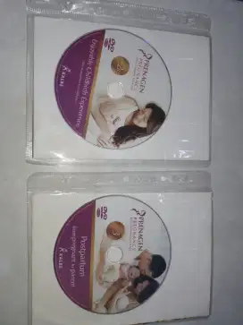 koleksi dvd edukasi kehamilan, ada 2pcs, asli dari prenagen, bisa nego