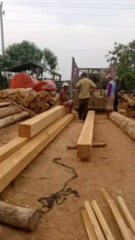 Komponen kayu jati
