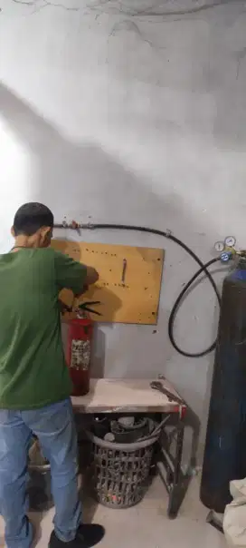 Isi ulang tabung apar powder