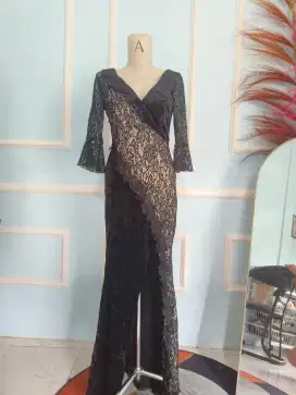 Long dress bludru PL sz M