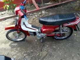 Astrea Star asli merah surat C70 komplit STNK BPKB 4 speed 100cc grand