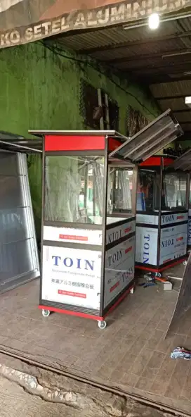 Gerobak baru untuk usaha