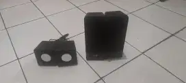 2 buah speaker komputer