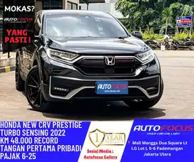 Bergaransi | Honda Crv 1.5 Turbo Prestige Sensing 2022 Hitam metalik