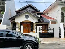 rumah bintaro sektor 3 siap huni bebas banjir dekat stasiun krl