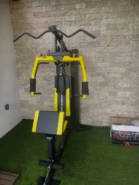 Alat Fitness Home Gym 1 Sisi life Sport beban 75 kg