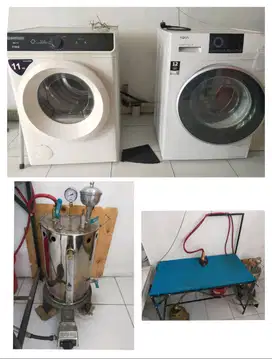 Jual Cepat Perlengkapan Komplit Laundry Bekas Siap Pakai