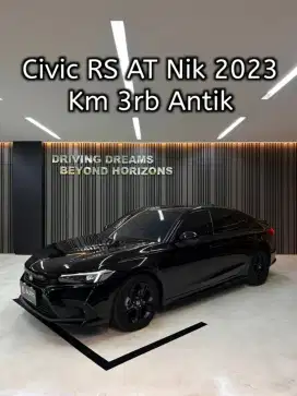 Honda Civic 1.5 RS AT 2024 Hitam Sensing Nik 2023