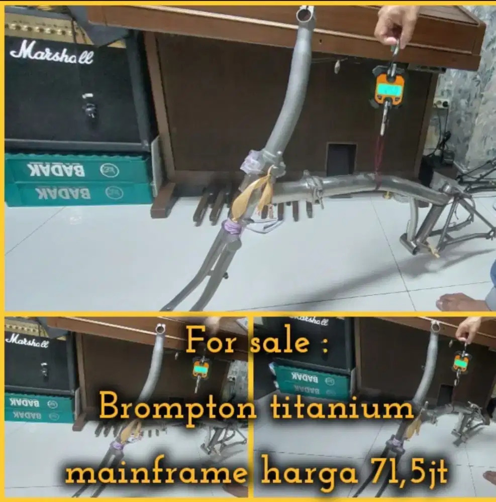 BROMPTON TITANIUM MAINFRAME