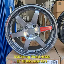 Te37 sl ring 15x6,5 4x100 ET 42 brio calya sigra
