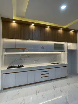 Kitchen set , Bahan Multiplek tebal bebas pilih HPL , custom design