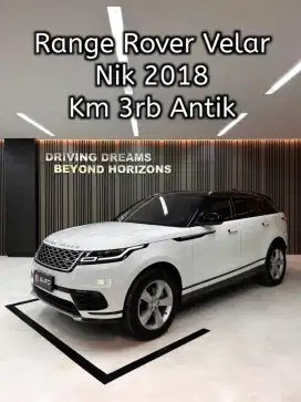 Range Rover Velar 2.0 P250 AT 2018 Putih Km 3rb
