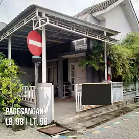 Rumah Surabaya Dekat Tol Waru di Perum Pagesangan