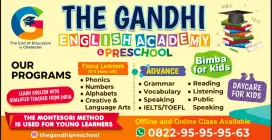 Guru Bimbel Prasekolah & SD dan Guru Bahasa Inggris