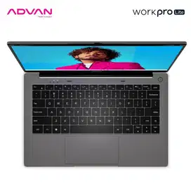 LAPTOP GAMING ADVAN WORKPRO LITE i5 WIN11 RAM 8GB SSD 256GB BARU GARAN