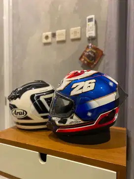 helm arai rx7x dani pedrosa little samurai xl jdm