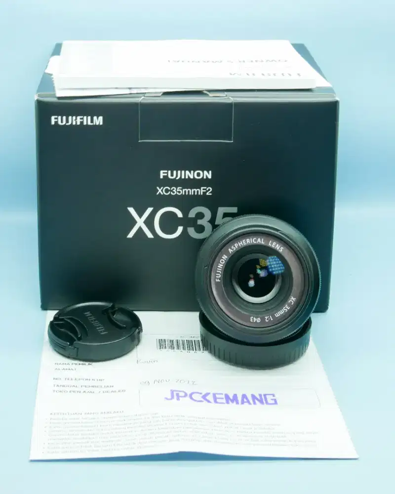 Lensa Fujinon XC 35MM F2 Fullset ex FFID