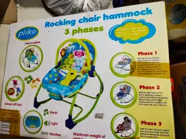 jual murah kursi bouncer bayi balita pliko chair rocking hammock