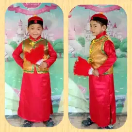 jual murah baju anak china cina imlek cheongsam laki laki changi