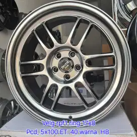 Velg rpf1 ring 17x8
Pcd, 5x100 ET. 40 warna. HB
