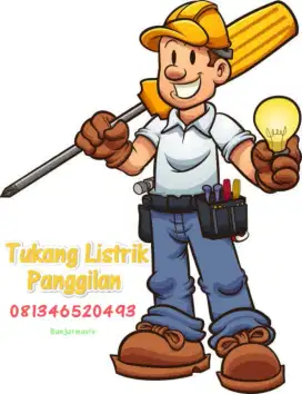Tukang listrik dan serabutan