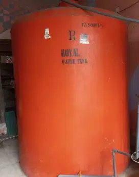 Tandon 5000 Lt,  Rak Depo, filter penjernih air
