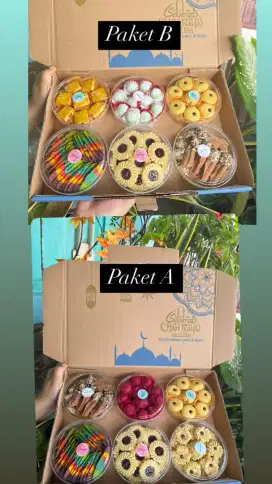 Paket kue kering