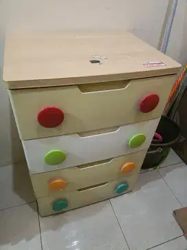 Kontainer Plastik Tebal 4 Tingkat