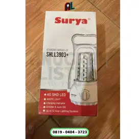 SURYA Lampu Emergency LED Rechargeable SHL L3903+