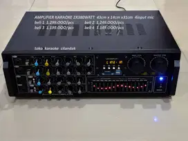 AMPLIFIER KARAOKE BETAVO BT3950 usb - sd card - efek echo - mp3 player