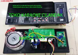 KIT MESIN AKTIF 15 ukuran 16cm x40cm  usb bluetooth mp3 player equali