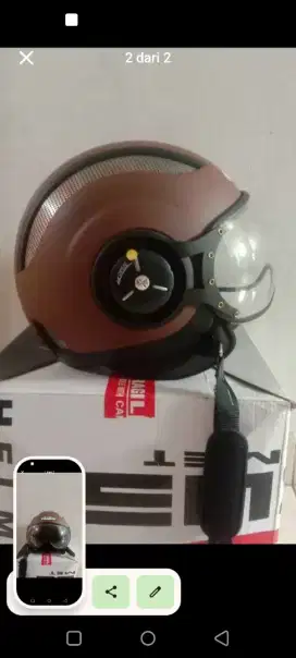 Helm bogo masih baru