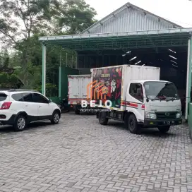 Disewakan Gudang Murah, akses Kontainer di Sleman