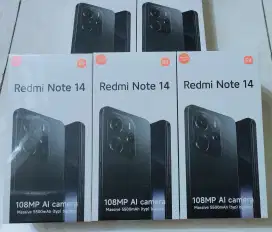 REDMI NOTE 14 8/128 GARANSI RESMI TAM XIAOMI 15BULAN
